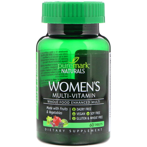 <img alt="PureMark Naturals, Womens Multi-Vitamin, 60 Tablets" title="PureMark Naturals, Womens Multi-Vitamin, 60 Tablets,740985252444"