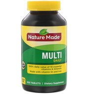 <img alt="Nature Made, Multi, Daily, 300 Tablets" title="Nature Made, Multi, Daily, 300 Tablets,031604018894"