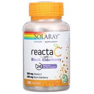 <img alt="Solaray, Reacta-C + Elderberry, 120 Vegetarian Capsules" title="Solaray, Reacta-C + Elderberry, 120 Vegetarian Capsules,076280846638"