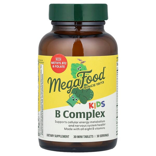 <img alt="MegaFood, Kids B Complex, 30 Mini Tablets" title="MegaFood, Kids B Complex, 30 Mini Tablets,051494102756"