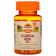 <img alt="Sundown Naturals, Iron, 65 mg, 120 Tablets" title="Sundown Naturals, Iron, 65 mg, 120 Tablets,030768412838"