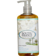 3 PACK OF South of France, Cote D' Azur, Hand Wash with Soothing Aloe Vera, 8 oz (236 ml)