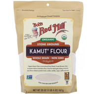 <img alt="Bobs Red Mill, Organic Kamut Flour, Whole Grain, 20 oz (567 g)" title="Bobs Red Mill, Organic Kamut Flour, Whole Grain, 20 oz (567 g),039978113412"