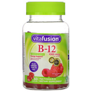 <img alt="VitaFusion, B12 Adult Vitamins, Energy Support, Natural Raspberry Flavor, 1000 mcg, 60 Gummies" title="VitaFusion, B12 Adult Vitamins, Energy Support, Natural Raspberry Flavor, 1000 mcg, 60 Gummies,027917270968"