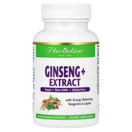 <img alt="Paradise Herbs, Ginseng+ Extract, 60 Vegetarian Capsules" title="Paradise Herbs, Ginseng+ Extract, 60 Vegetarian Capsules,601944777128"