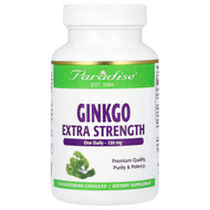 <img alt="Paradise Herbs, Ginkgo, 120 mg, 120 Vegetarian Capsules" title="Paradise Herbs, Ginkgo, 120 mg, 120 Vegetarian Capsules,601944777210"