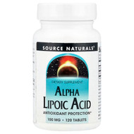 <img alt="Source Naturals, Alpha Lipoic Acid, 100 mg, 120 Tablets" title="Source Naturals, Alpha Lipoic Acid, 100 mg, 120 Tablets,021078001553"