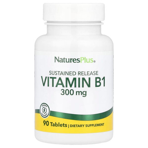 <img alt="NaturesPlus, Vitamin B1, 300 mg, 90 Tablets" title="NaturesPlus, Vitamin B1, 300 mg, 90 Tablets,097467016057"