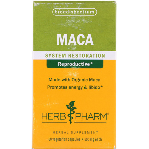 <img alt="Herb Pharm, Maca, 500 mg, 60 Vegetarian Capsules" title="Herb Pharm, Maca, 500 mg, 60 Vegetarian Capsules,090700004514"