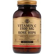 <img alt="Solgar, Vitamin C, with Rose Hips, 1,500 mg, 90 Tablets" title="Solgar, Vitamin C, with Rose Hips, 1,500 mg, 90 Tablets,033984024205"