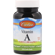 <img alt="Carlson Labs, Vitamin A, 10,000 IU, 250 Soft Gels" title="Carlson Labs, Vitamin A, 10,000 IU, 250 Soft Gels,088395011122"