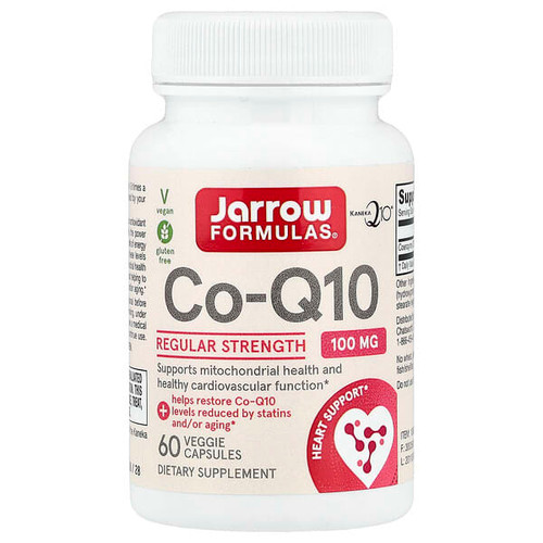 <img alt="Jarrow Formulas, Co-Q10, 100 mg, 60 Veggie Capsules" title="Jarrow Formulas, Co-Q10, 100 mg, 60 Veggie Capsules,790011060031"