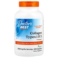<img alt="Doctors Best, Collagen Types 1 & 3 & Vitamin C, 240 Capsules" title="Doctors Best, Collagen Types 1 & 3 & Vitamin C, 240 Capsules,753950002630"