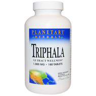 <img alt="Planetary Herbals, Triphala, GI Tract Wellness, 1,000 mg, 180 Tablets" title="Planetary Herbals, Triphala, GI Tract Wellness, 1,000 mg, 180 Tablets,021078100669"