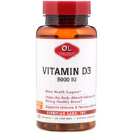 <img alt="Olympian Labs, Vitamin D3, 5000 IU, 100 Softgels" title="Olympian Labs, Vitamin D3, 5000 IU, 100 Softgels,710013001146"