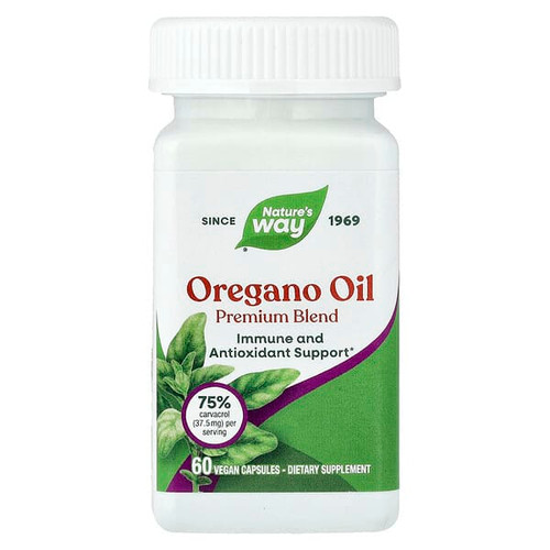 <img alt="Natures Way, Oregano Oil, Premium Blend, 60 Vegan Capsules (50 mg Per capsule)" title="Natures Way, Oregano Oil, Premium Blend, 60 Vegan Capsules (50 mg Per capsule),033674151815"
