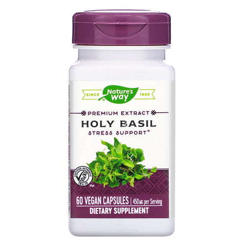 <img alt="Natures Way, Holy Basil, Standardized, 60 Vegetarian Capsules" title="Natures Way, Holy Basil, Standardized, 60 Vegetarian Capsules,033674154939"