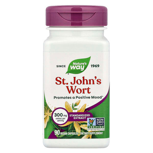 <img alt="Natures Way, St. Johns Wort, 90 Vegan Capsules" title="Natures Way, St. Johns Wort, 90 Vegan Capsules,033674630006"