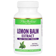 <img alt="Paradise Herbs, Lemon Balm Extract, 60 Vegetarian Capsules (300 mg per Capsule)" title="Paradise Herbs, Lemon Balm Extract, 60 Vegetarian Capsules (300 mg per Capsule),601944778217"