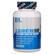 <img alt="EVLution Nutrition, Carnitine 500, 120 Capsules" title="EVLution Nutrition, Carnitine 500, 120 Capsules,818901020184"