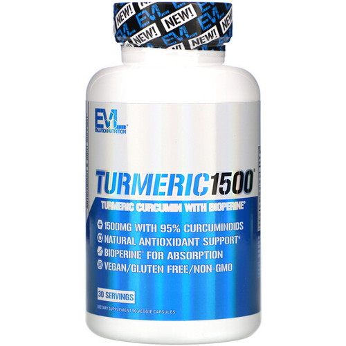 <img alt="EVLution Nutrition, Turmeric Curcumin, 90 Veggie Caps" title="EVLution Nutrition, Turmeric Curcumin, 90 Veggie Caps,818901020511"