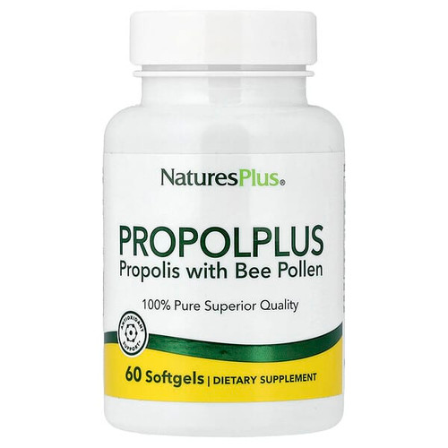 <img alt="NaturesPlus, Propolplus, Propolis with Bee Pollen, 60 Softgels" title="NaturesPlus, Propolplus, Propolis with Bee Pollen, 60 Softgels,097467037878"