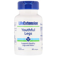 <img alt="Life Extension, Youthful Legs ,  60 Softgels" title="Life Extension, Youthful Legs ,  60 Softgels,737870225263"