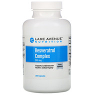 <img alt="Lake Avenue Nutrition, Resveratrol Complex, 500 mg, 250 Veggie Capsules" title="Lake Avenue Nutrition, Resveratrol Complex, 500 mg, 250 Veggie Capsules,898220016631"