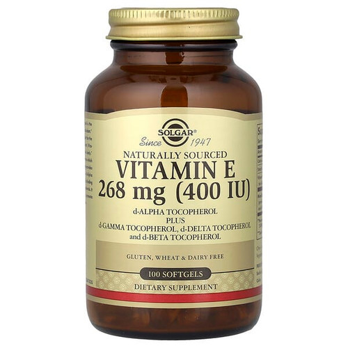 <img alt="Solgar, Vitamin E, Naturally Sourced, 100 Softgels" title="Solgar, Vitamin E, Naturally Sourced, 100 Softgels,033984035416"
