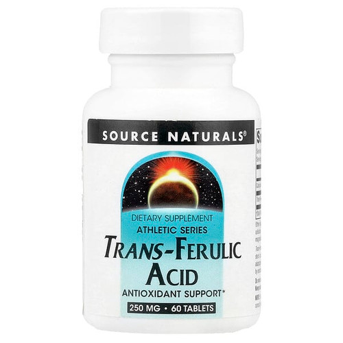 <img alt="Source Naturals, Athletic Series, Trans-Ferulic Acid, 60 Tablets" title="Source Naturals, Athletic Series, Trans-Ferulic Acid, 60 Tablets,021078008057"