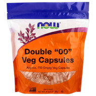 <img alt="NOW Foods, Double "00" Veg Capsules, Approx. 750 Empty Veg Capsules, 3.21 oz (91 g)" title="NOW Foods, Double "00" Veg Capsules, Approx. 750 Empty Veg Capsules, 3.21 oz (91 g),733739051080"