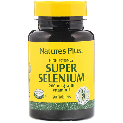 <img alt="Natures Plus, Super Selenium, High Potency, 200 mcg, 90 Tablets" title="Natures Plus, Super Selenium, High Potency, 200 mcg, 90 Tablets,097467035010"