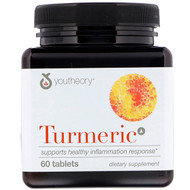 <img alt="Youtheory, Turmeric, 60 Tablets" title="Youtheory, Turmeric, 60 Tablets,853244003982"