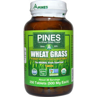<img alt="Pines International, Wheat Grass, 500 mg, 250 Tablets" title="Pines International, Wheat Grass, 500 mg, 250 Tablets,043952000025"