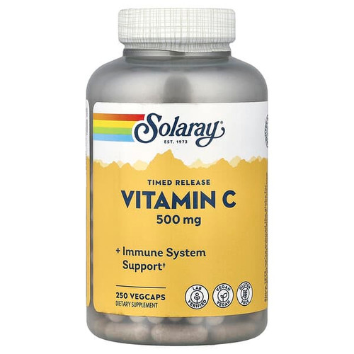 <img alt="Solaray, Timed Release Vitamin C, 250 VegCaps" title="Solaray, Timed Release Vitamin C, 250 VegCaps,076280044010"