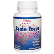 <img alt="Kyolic, Brain Focus, 60 Veggie Caplets" title="Kyolic, Brain Focus, 60 Veggie Caplets,023542352611"