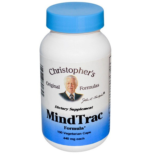 <img alt="Christophers Original Formulas, MindTrac Formula, 440 mg, 100 Veggie Caps" title="Christophers Original Formulas, MindTrac Formula, 440 mg, 100 Veggie Caps,084783891345"