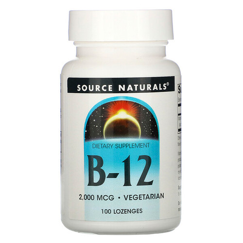 <img alt="Source Naturals, B-12, 2,000 mcg, 100 Lozenges" title="Source Naturals, B-12, 2,000 mcg, 100 Lozenges,021078004189"