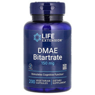 <img alt="Life Extension, DMAE Bitartrate, 150 mg, 200 Vegetarian Capsules" title="Life Extension, DMAE Bitartrate, 150 mg, 200 Vegetarian Capsules,737870154020"
