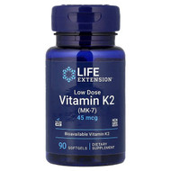 <img alt="Life Extension, Low Dose Vitamin K2 (MK-7), 45 mcg, 90 Softgels" title="Life Extension, Low Dose Vitamin K2 (MK-7), 45 mcg, 90 Softgels,737870193692"