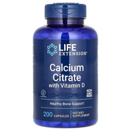 <img alt="Life Extension, Calcium Citrate with Vitamin D, 200 Capsules" title="Life Extension, Calcium Citrate with Vitamin D, 200 Capsules,737870196327"