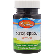 <img alt="Carlson Labs, Serrapeptase, Delayed  Release, 120,000 SPUs, 30 Vegetarian Capsules" title="Carlson Labs, Serrapeptase, Delayed  Release, 120,000 SPUs, 30 Vegetarian Capsules,088395662102"