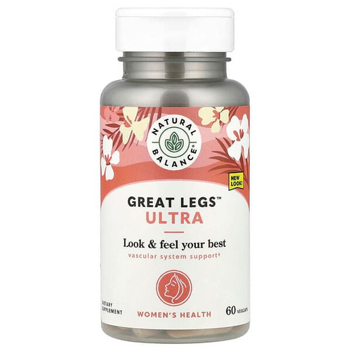 <img alt="Natural Balance, Womens Health, Great Legs Ultra, 60 VegCaps" title="Natural Balance, Womens Health, Great Legs Ultra, 60 VegCaps,047868774322"