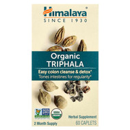<img alt="Himalaya, Organic Triphala, 60 Caplets" title="Himalaya, Organic Triphala, 60 Caplets,605069404013"