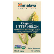 <img alt="Himalaya, Organic Bitter Melon, 60 Caplets" title="Himalaya, Organic Bitter Melon, 60 Caplets,605069422017"