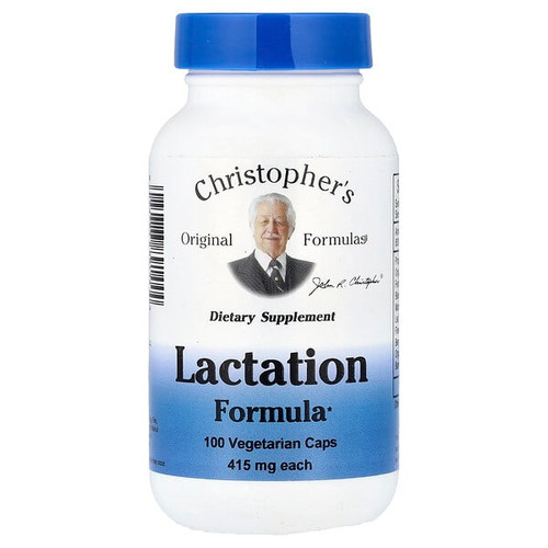 <img alt="Christophers Original Formulas, Lactation Formula, 100 Vegetarian Caps" title="Christophers Original Formulas, Lactation Formula, 100 Vegetarian Caps,084783891444"