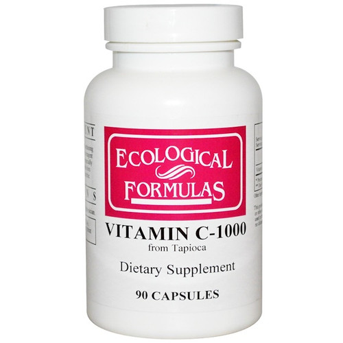 <img alt="Ecological Formulas, Vitamin C-1000, 90 Capsules" title="Ecological Formulas, Vitamin C-1000, 90 Capsules,696859034954"