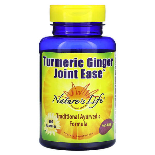 <img alt="Natures Life, Turmeric Ginger Joint Ease, 100 Capsules" title="Natures Life, Turmeric Ginger Joint Ease, 100 Capsules,040647006775"