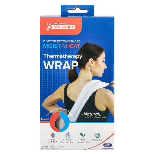 <img alt="Carex, Bed Buddy, Moist Heat, Thermatherapy Wrap, 1 Wrap" title="Carex, Bed Buddy, Moist Heat, Thermatherapy Wrap, 1 Wrap,632615019995"