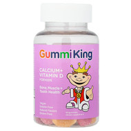 <img alt="GummiKing, Calcium + Vitamin D Gummies For Kids, 60 Gummies" title="GummiKing, Calcium + Vitamin D Gummies For Kids, 60 Gummies,835776000523"